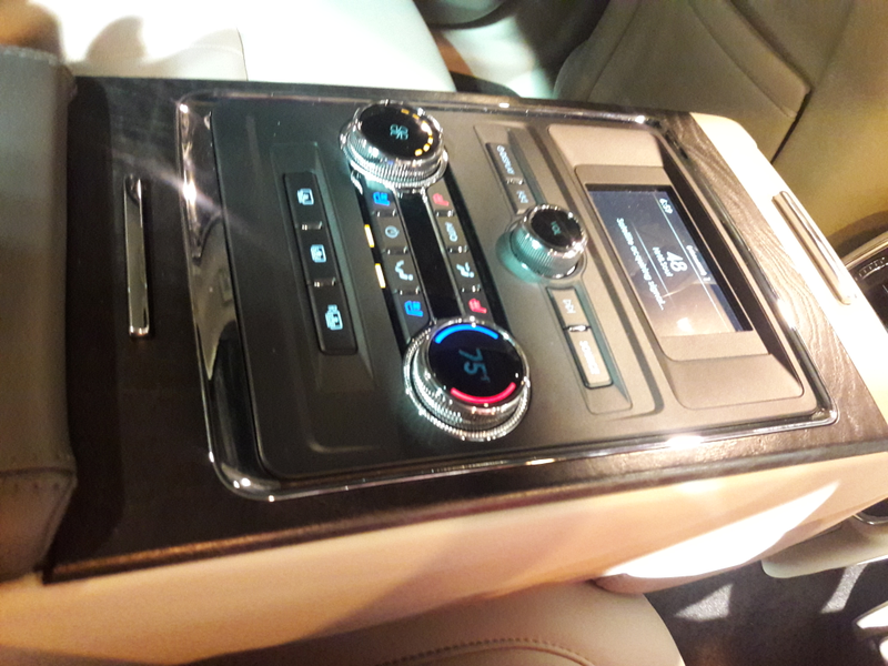 The center console in the back seat BTW
